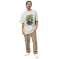 Oat · NW CW-A01 — garment-dyed oversized tee
