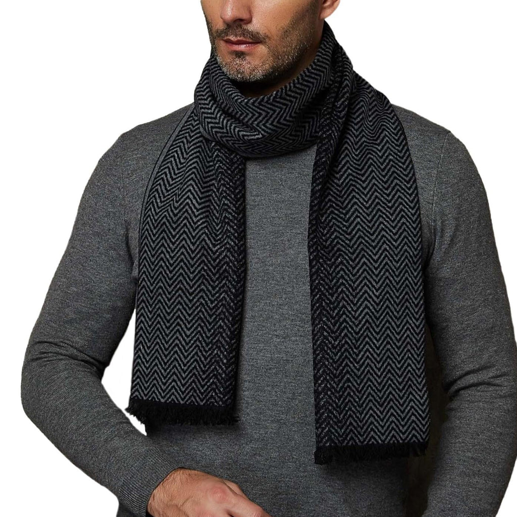 Onyx · NW SK-13 — Men's Silk Scarf