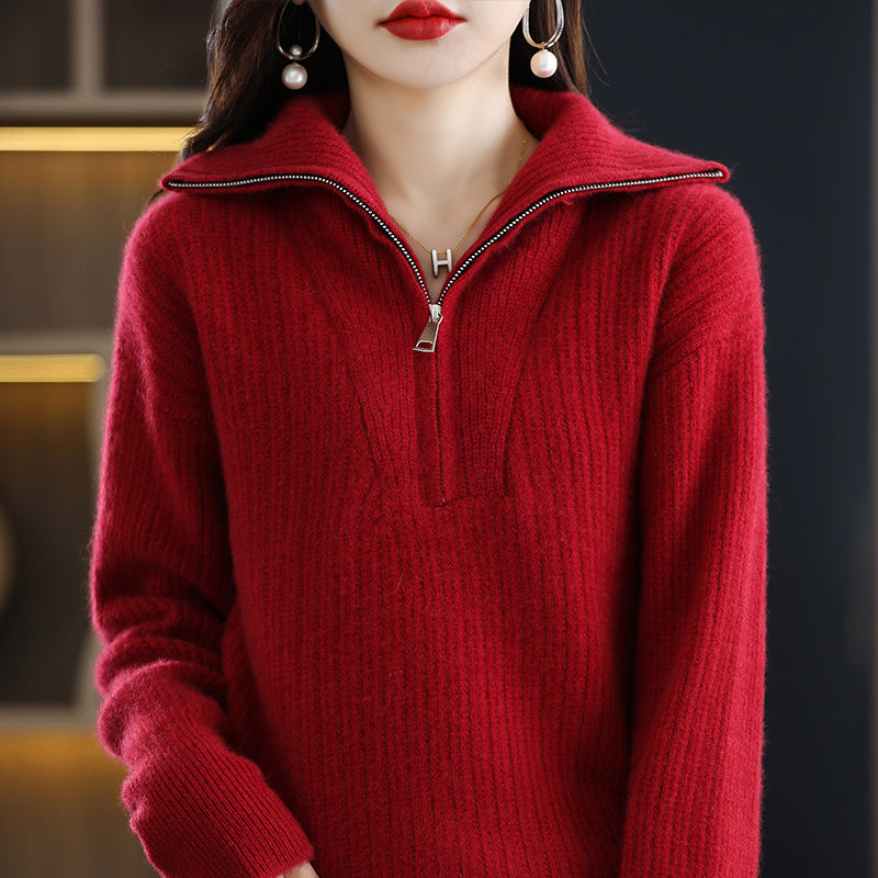 Ironstone · NW CR-09 — merino wool thick turtleneck