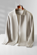 Birch · NW CW-B15 — Wool Knit Cardigan