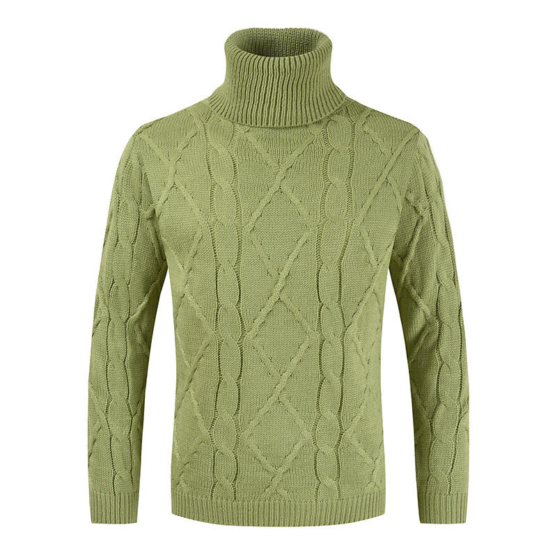 Scree · NW CR-11 — solid-knit turtleneck