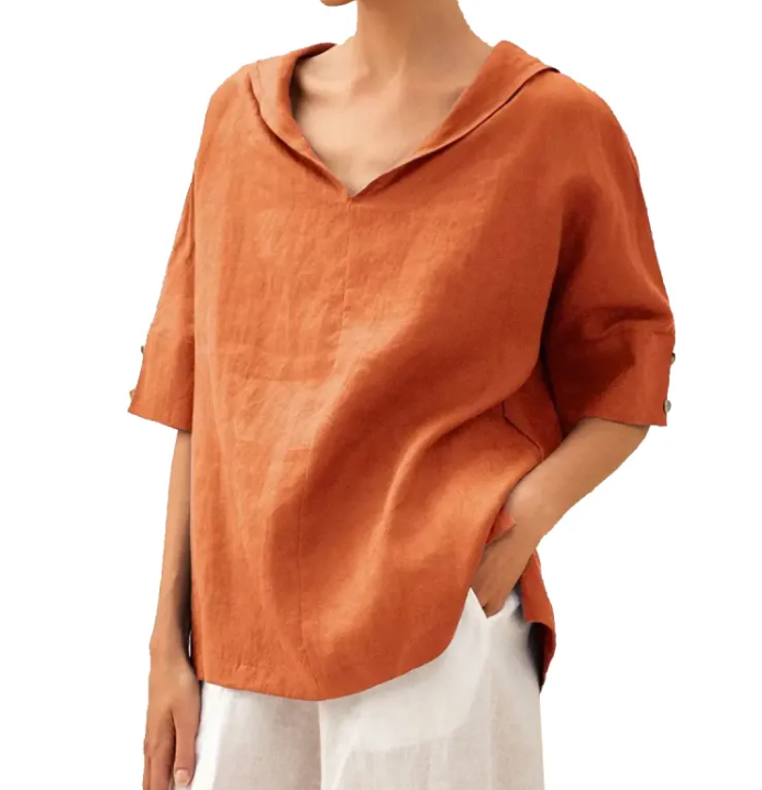 Torquay · NW SH-04 — Relaxed Cotton-Linen Shirt