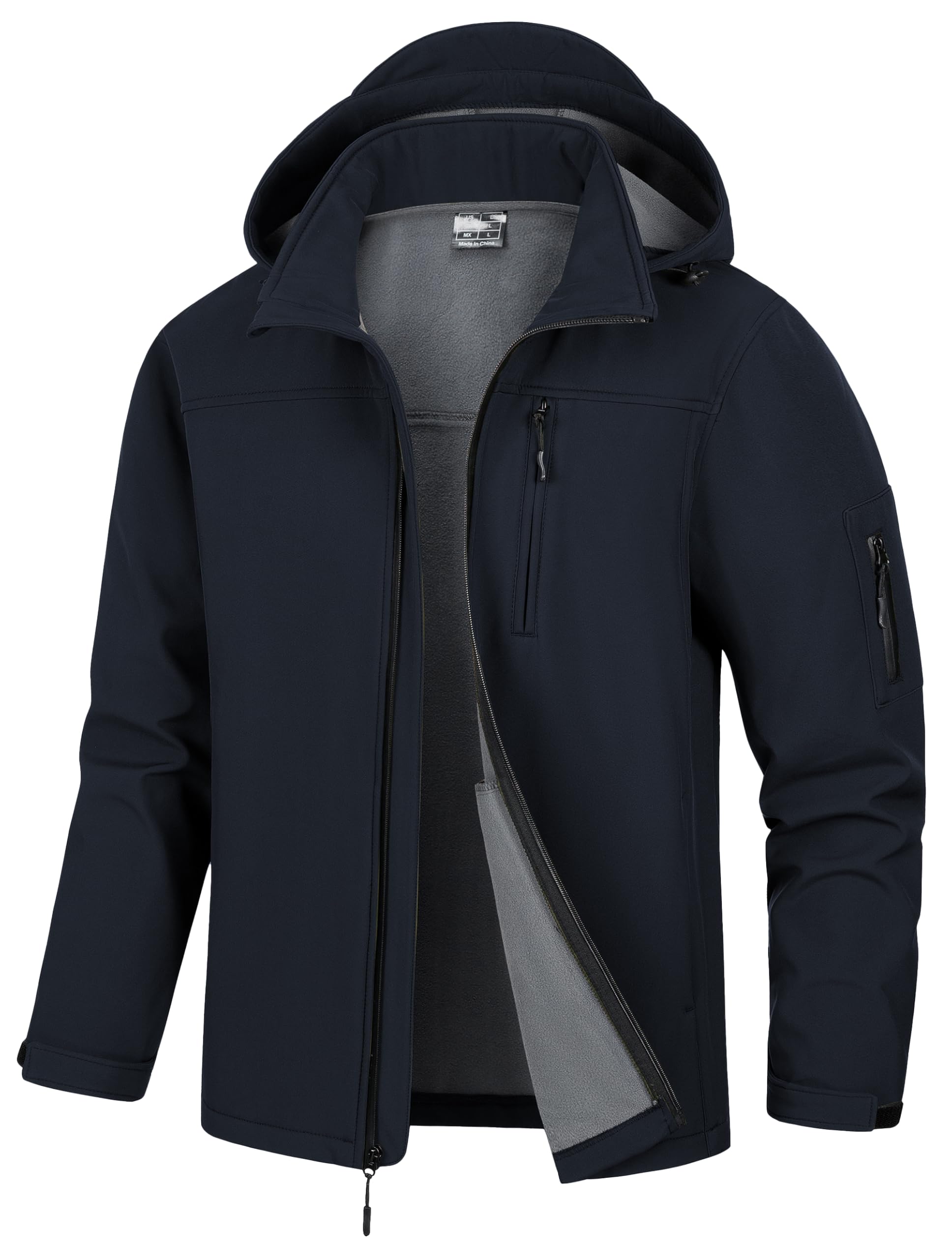 Domestique · NW 05-22 — Navy Soft-Shell Jacket