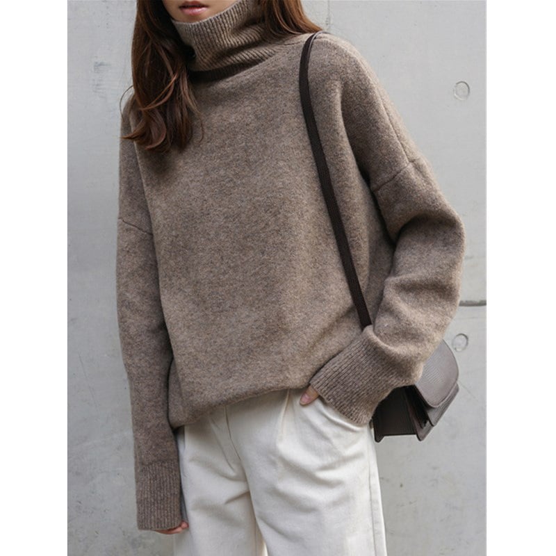 Marl · NW CR-06 — wool-blend roll-neck