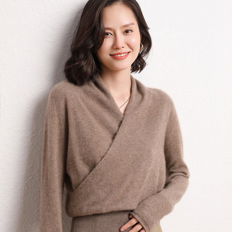 Willow · NW CA-20 — Women's V-Neck Cashmere