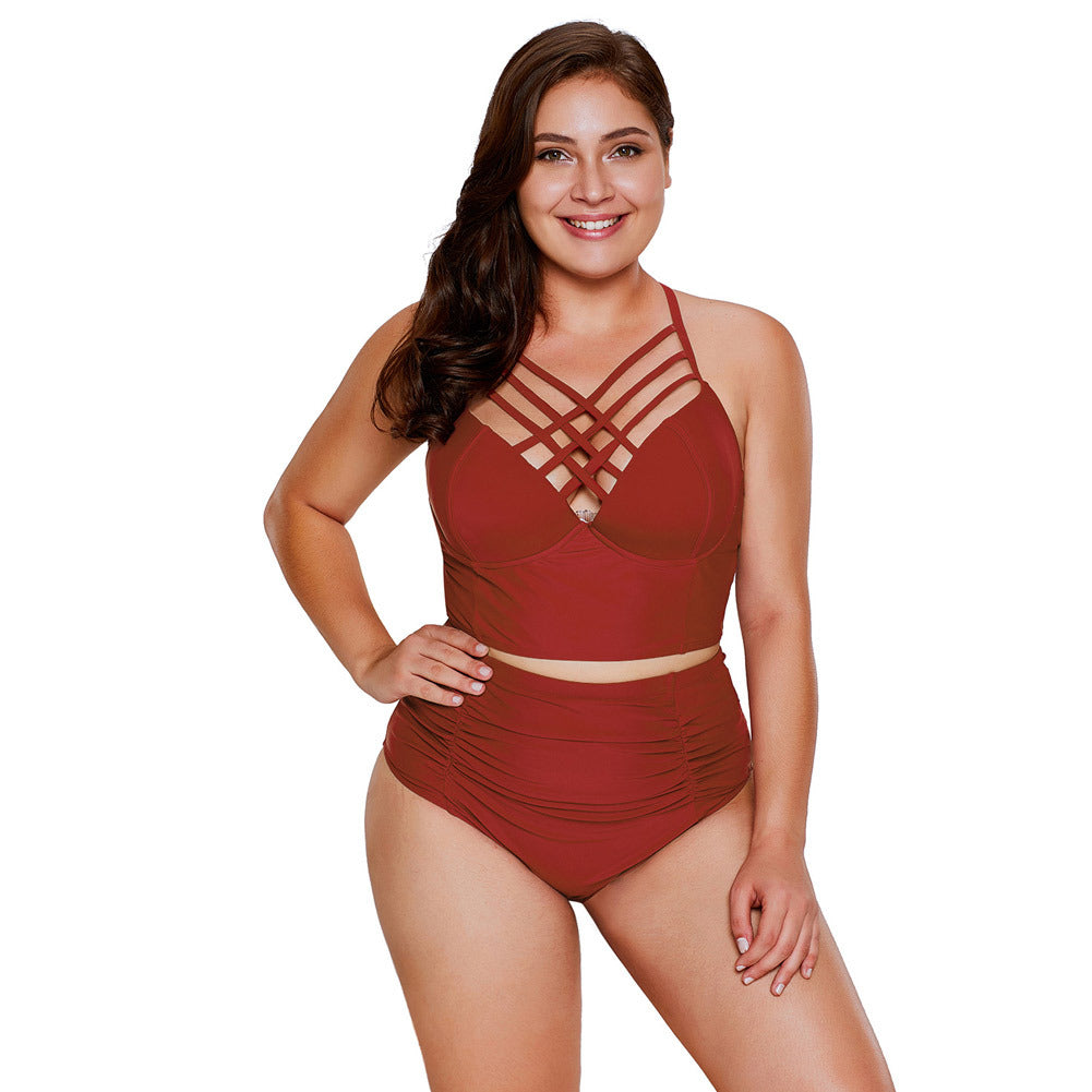 Strait · NW SW-F21 — strapless high-waist set