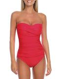 Coste · NW BS-C20 — strapless ruched maillot