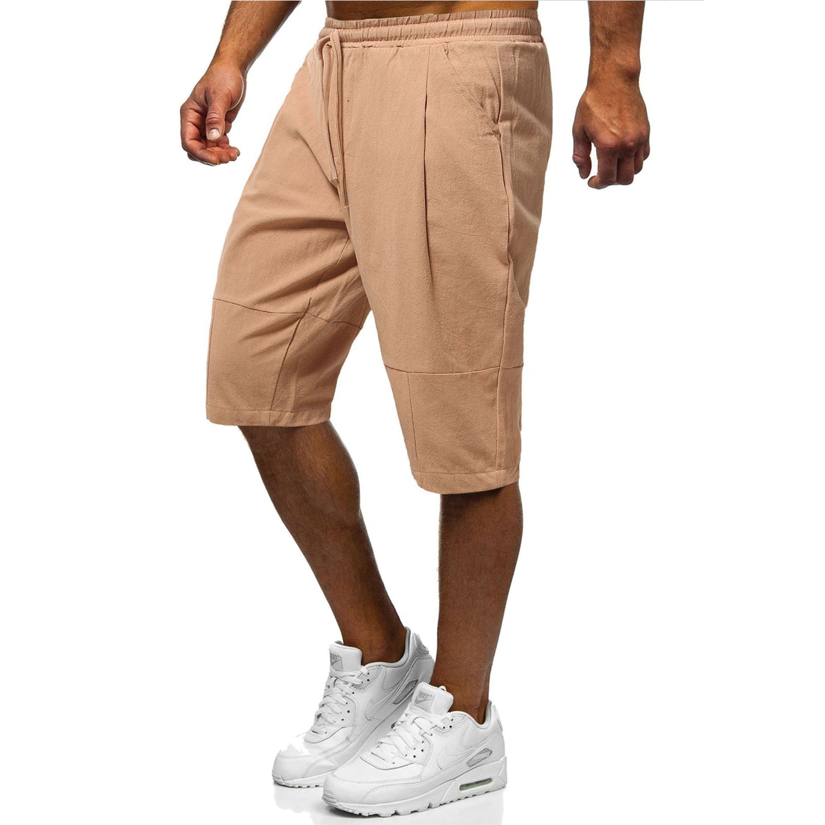 Hopkins — Drawstring Cotton-Linen Short