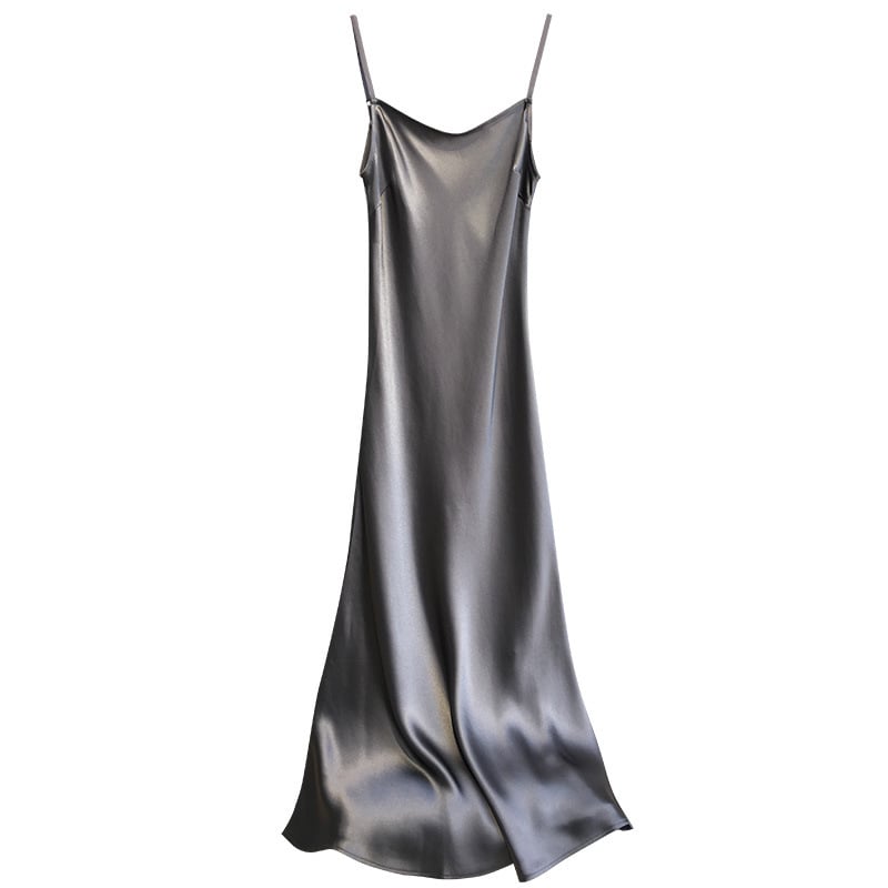 Rouge · NW SL-01 — Bias-Cut Satin Slip Dress