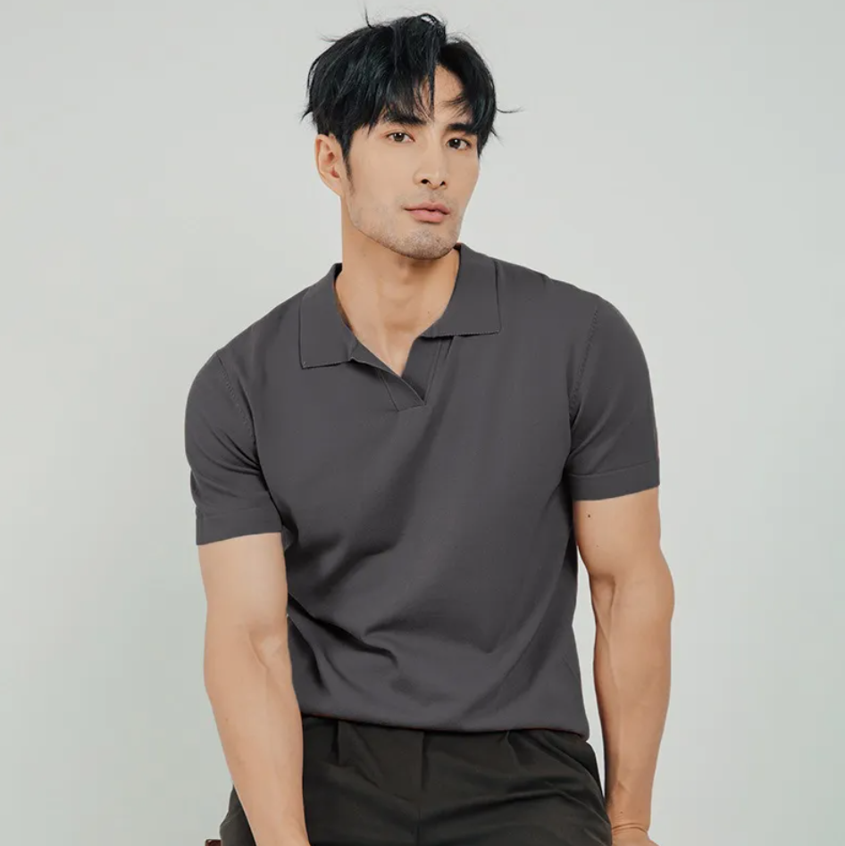 Lapel · NW 01-09 — Merino Knit Polo