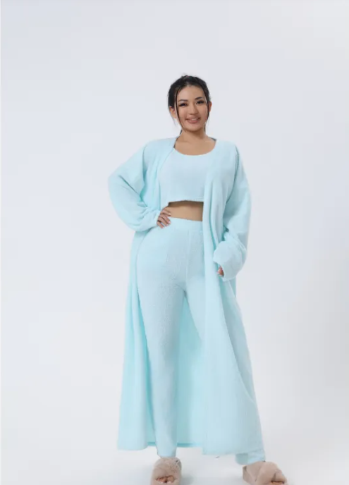 Hearth — Three-Piece Knit Lounge Set