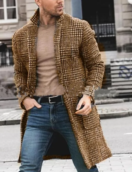 Bluestone · NW OW-29 — Mid-Length Woollen Coat