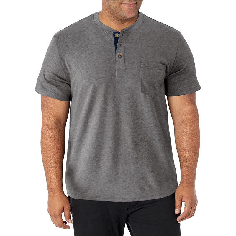 Pillar · NW KT-11 — Men's Heavyweight Short-Sleeve Henley Tee