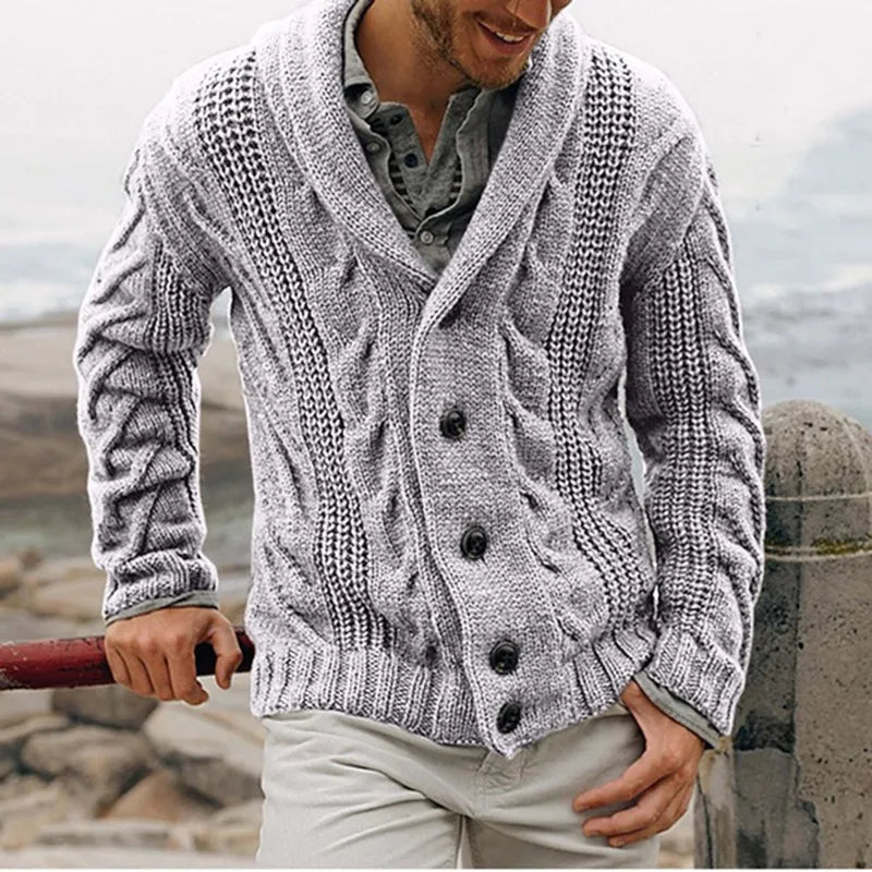 Marri · NW KT-44 — Button-Through Knitted Cardigan