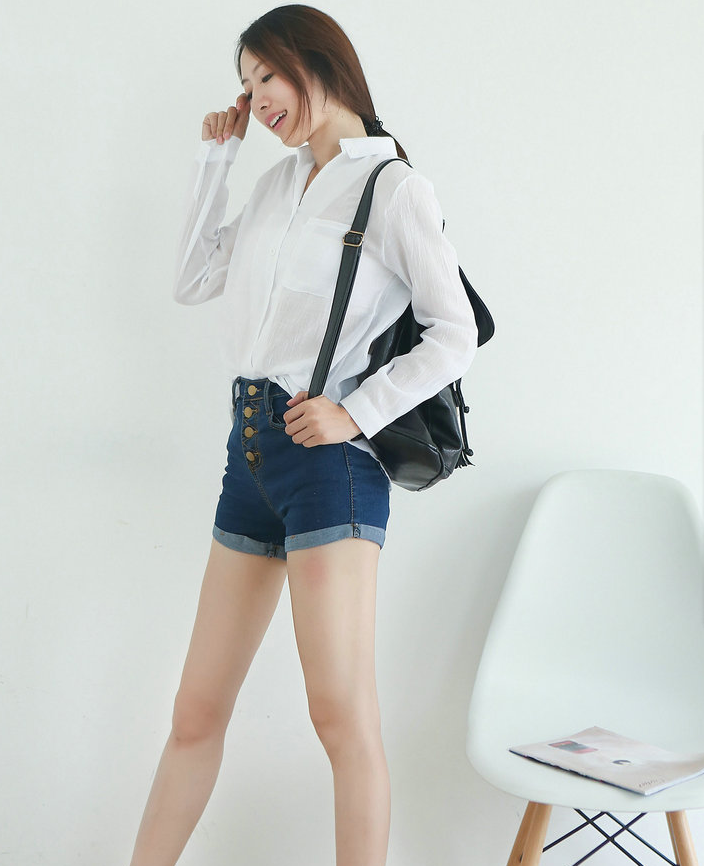 Marri · NW SH-19 — Cotton-Linen Everyday Shirt