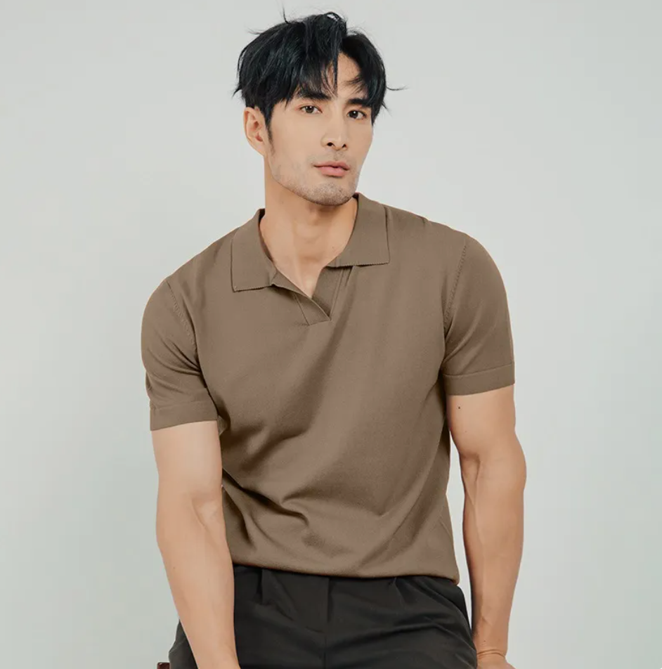 Lapel · NW 01-09 — Merino Knit Polo
