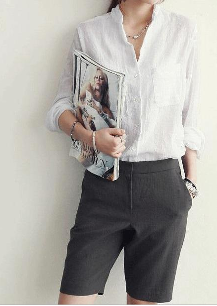Marri · NW SH-19 — Cotton-Linen Everyday Shirt