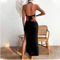 Portofino — Sleeveless Organza Maxi