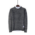 Flint · NW CR-01 — cotton-blend crew-neck knit