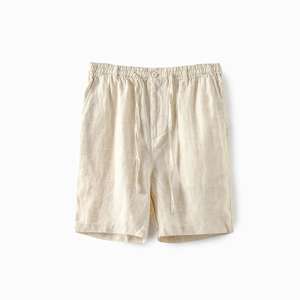 Warp · NW 01-07 — Tailored Linen Shorts