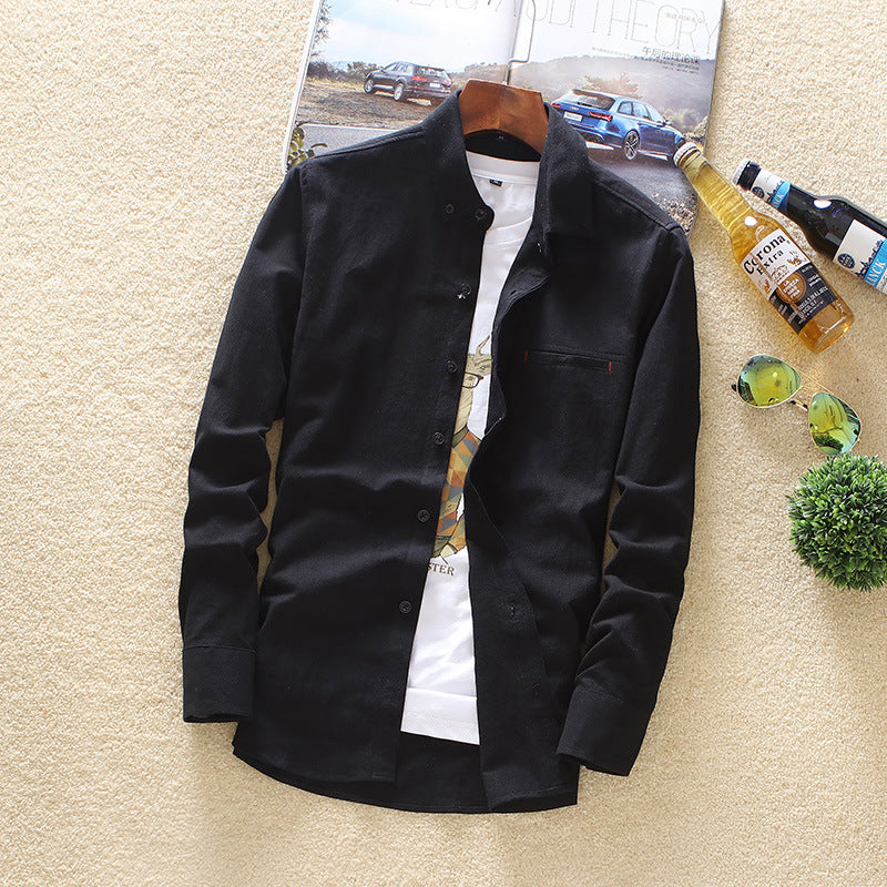 Jarrah · NW SH-17 — Cotton-Linen Casual Shirt