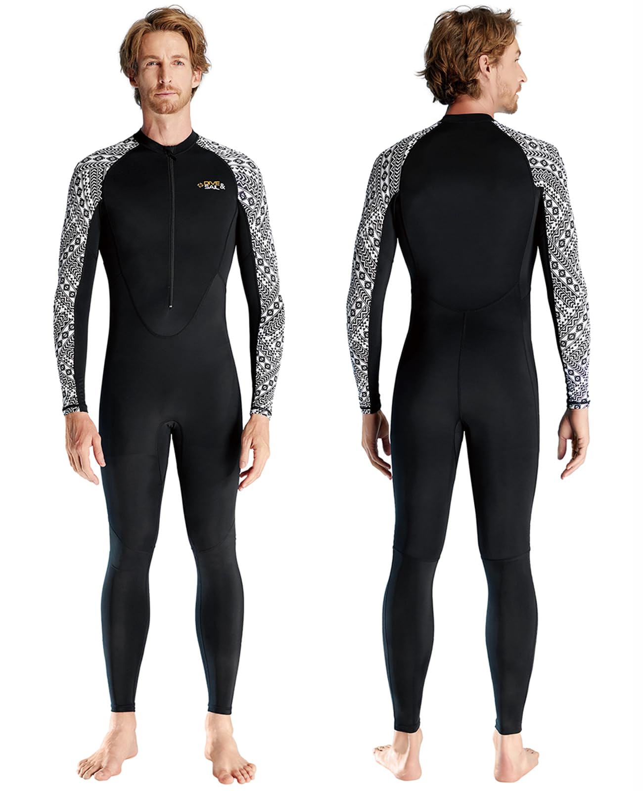 Vane · NW RC-B30 — long-sleeve dive-skin one-piece