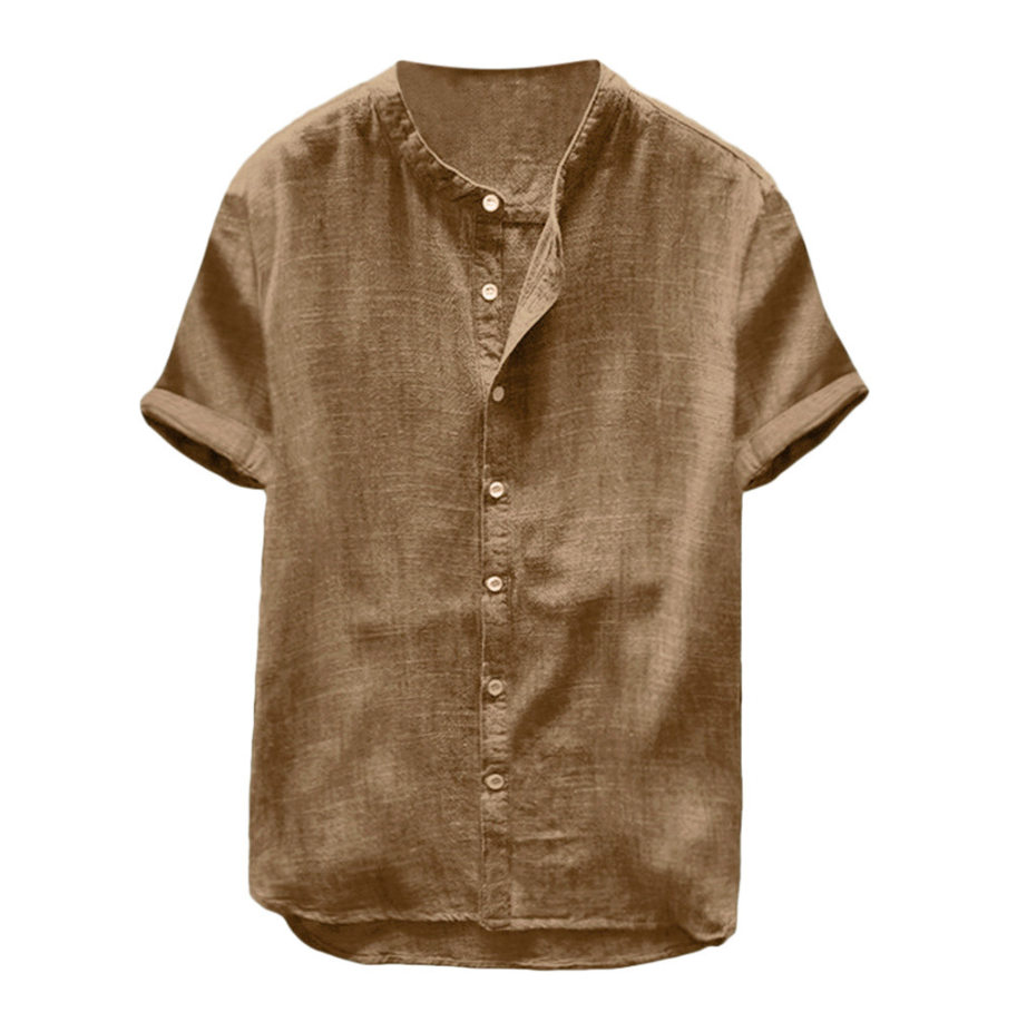 Tuart · NW SH-20 — Cotton-Linen Summer Short-Sleeve Shirt