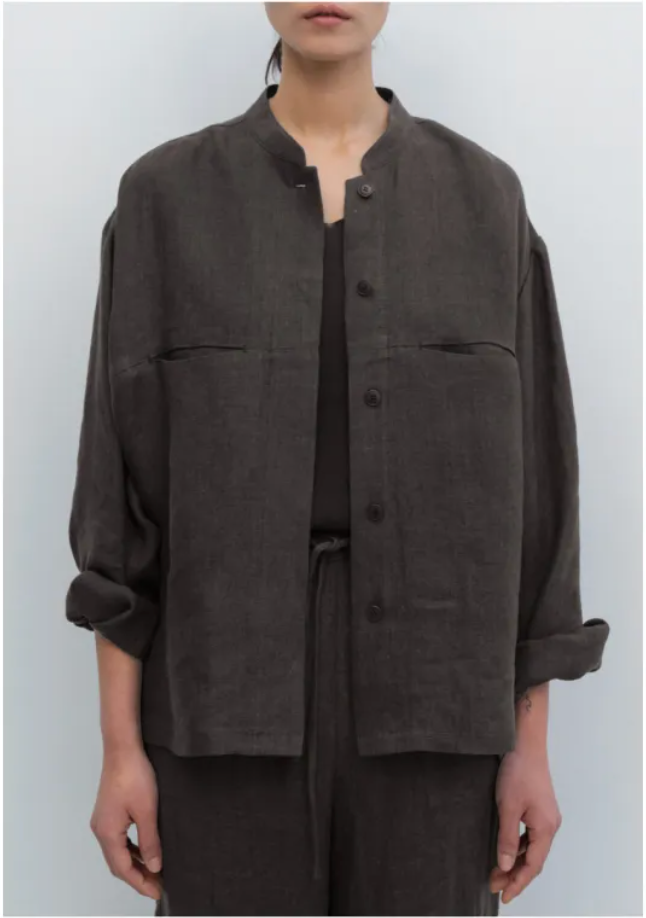 Bellarine · NW SH-01 — Relaxed Linen Shirt