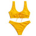 Calder · NW SW-E06 — solid bikini set