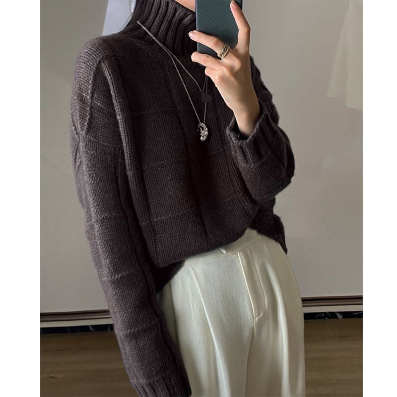Newhaven — Women's Thick Knitted Wool Sweater