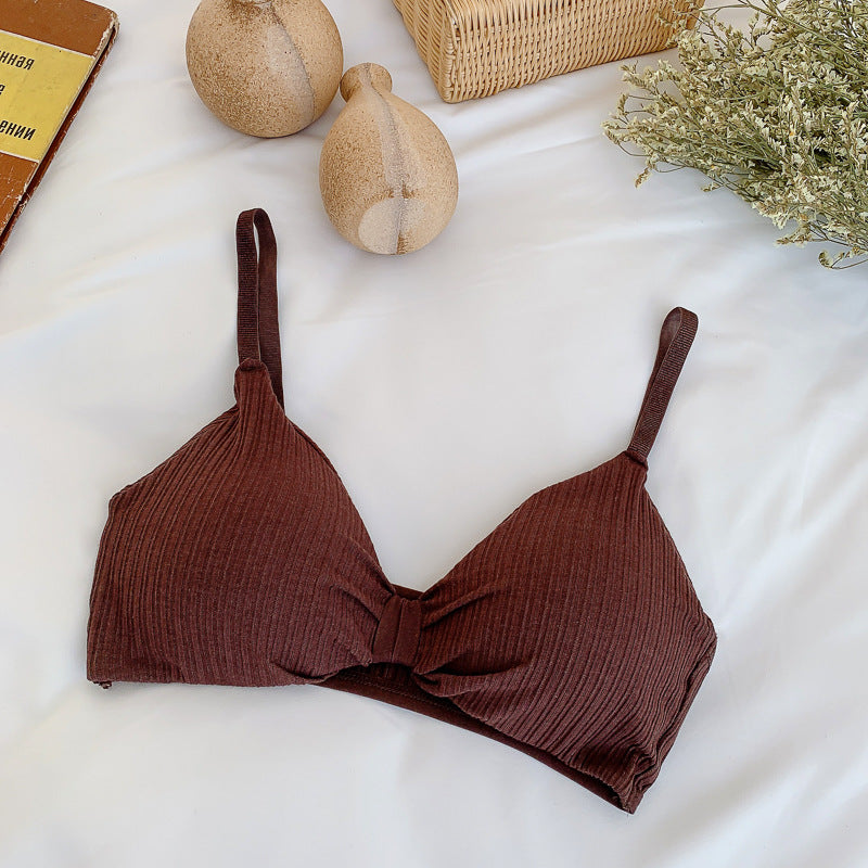 Blush · NW IN-A14 — seamless triangle bralette