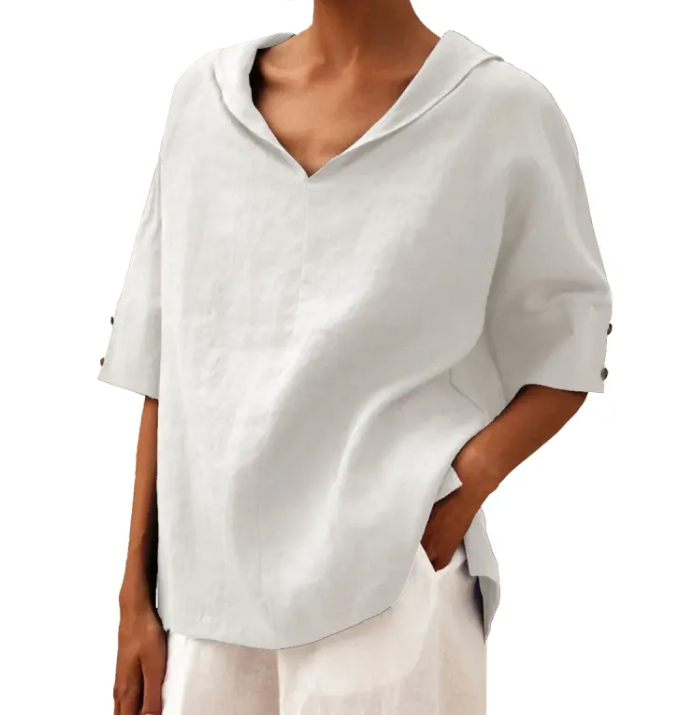 Torquay · NW SH-04 — Relaxed Cotton-Linen Shirt