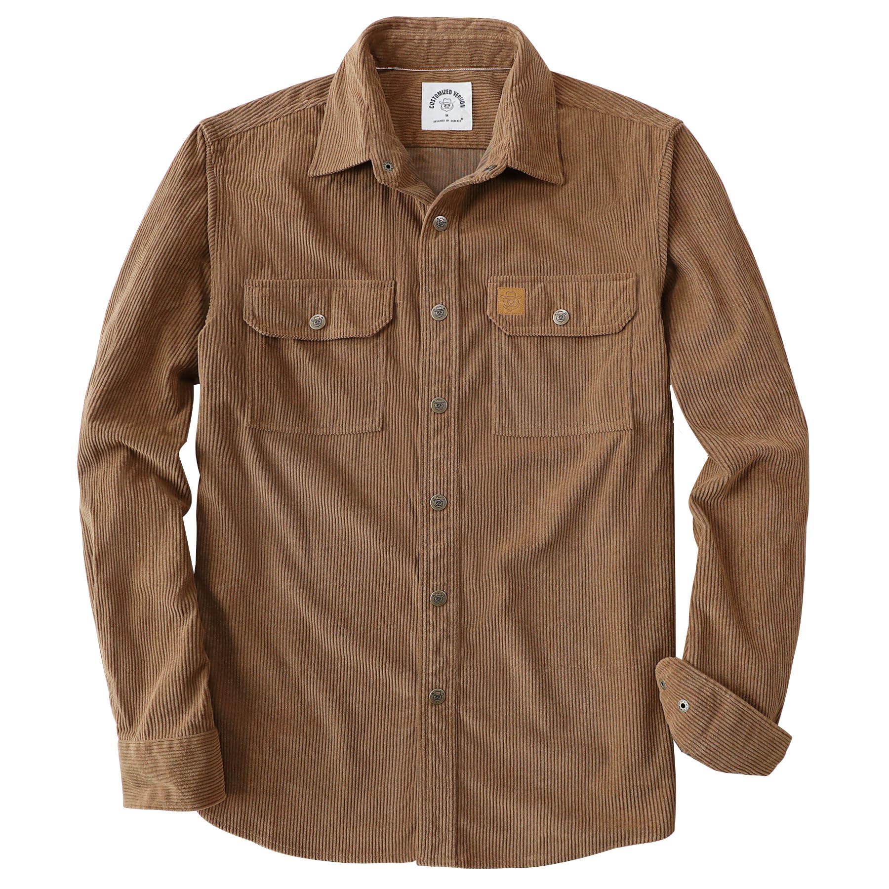 Bolt · NW 01-19 — Corduroy Overshirt (Brown)
