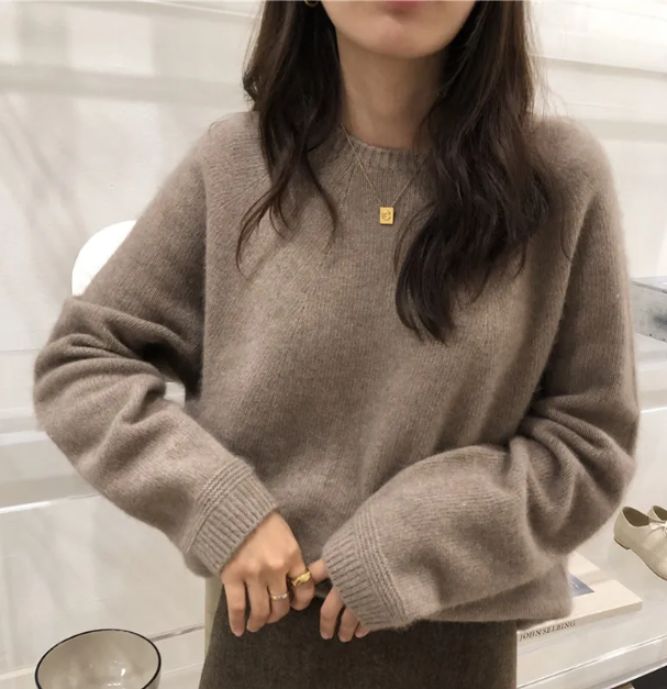 Hoddle · NW KT-28 — Women's Loose-Fit Wool Sweater