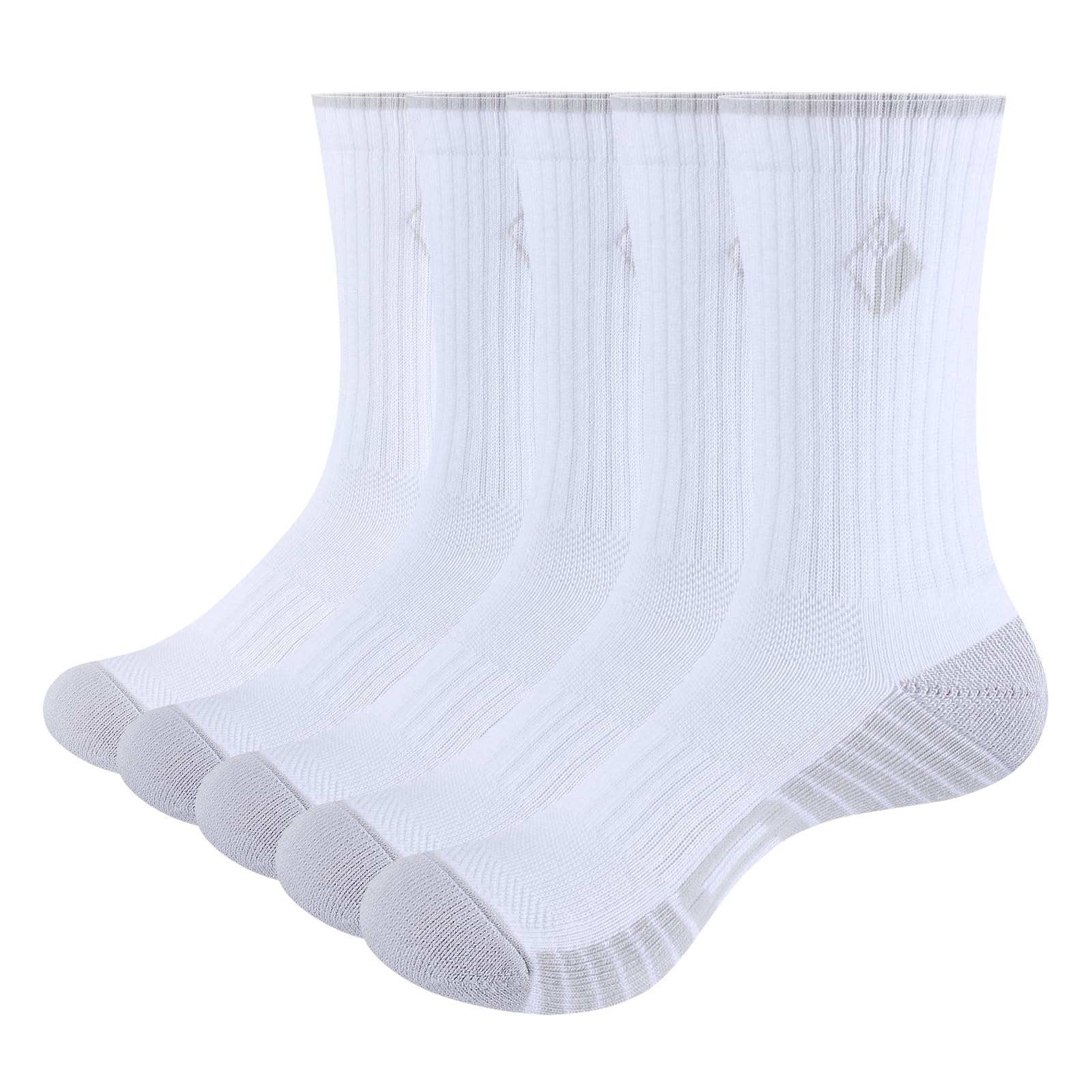 Base · NW 06-03 — Cotton Crew Sock (White)
