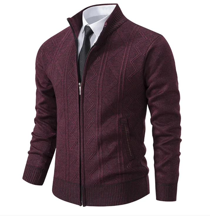 Moor · NW CW-B16 — Loose-Knit Open Cardigan
