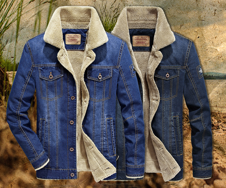 Barry · NW OW-03 — Denim Trucker Jacket