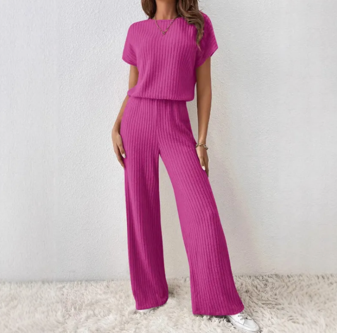 Mist · NW CL-11 — knit lounge set