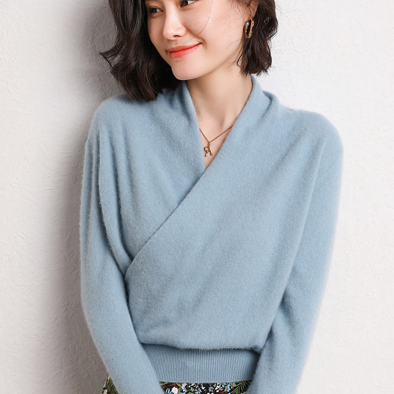 Willow · NW CA-20 — Women's V-Neck Cashmere