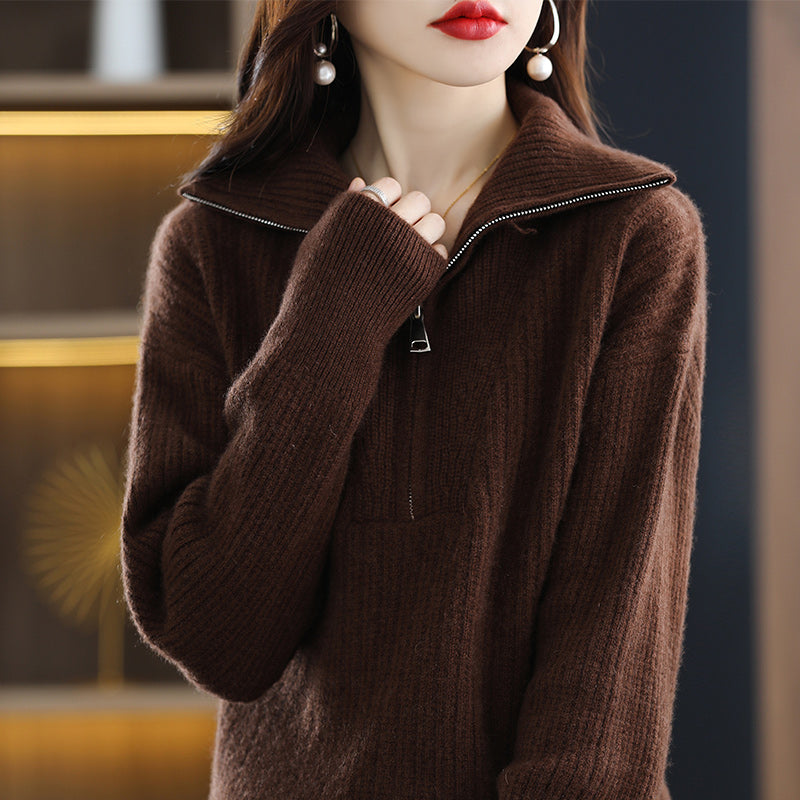 Ironstone · NW CR-09 — merino wool thick turtleneck