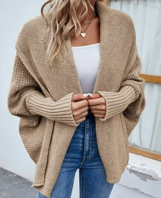 Saltwater · NW KT-47 — Loose Knitted Sweater Cardigan