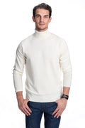 Sandstone · NW CA-39 — Oat Cashmere Turtleneck