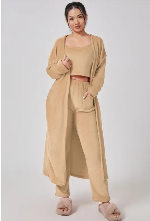 Hearth — Three-Piece Knit Lounge Set