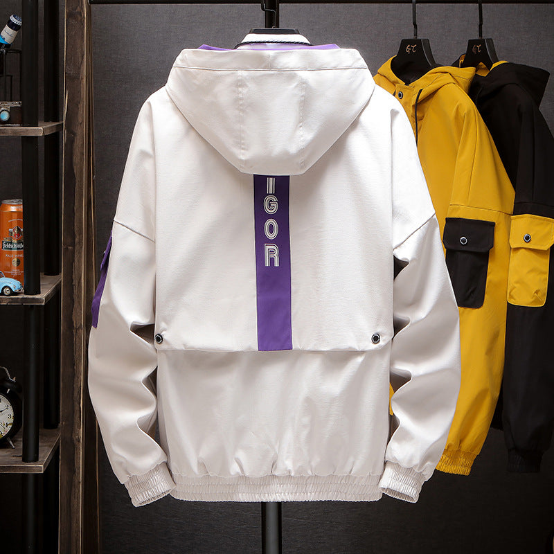 Hutt · NW OW-07 — Hooded Work Jacket