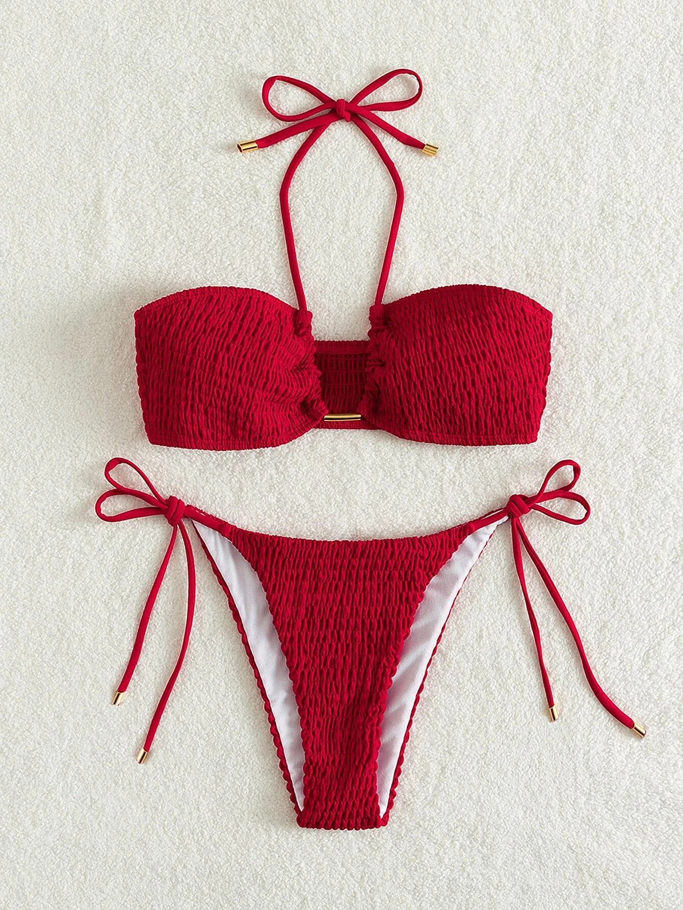 Leeward · NW SW-B36 — solid bikini set