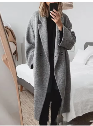 Grassy · NW OW-21 — Woollen Trench Coat