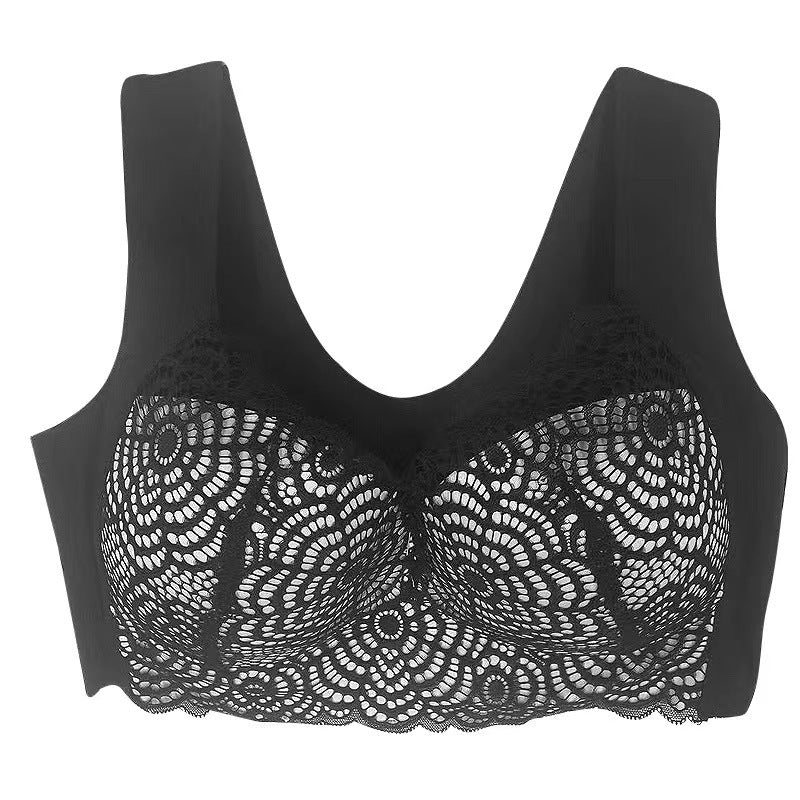 Vesper · NW IN-A07 — seamless wire-free lace bra