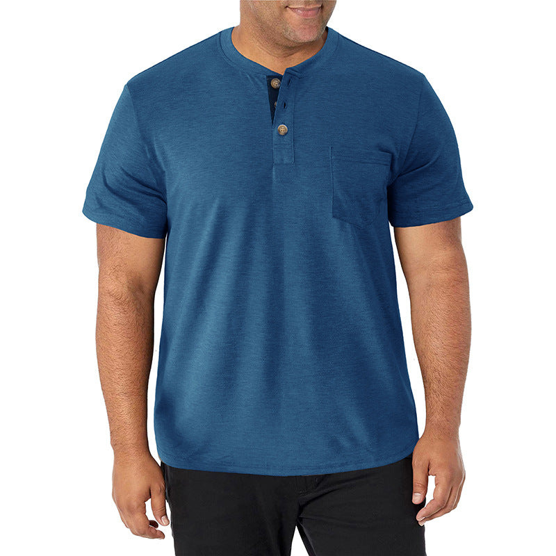 Pillar · NW KT-11 — Men's Heavyweight Short-Sleeve Henley Tee