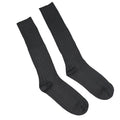 Slate · NW SK-03 — mercerized cotton dress socks