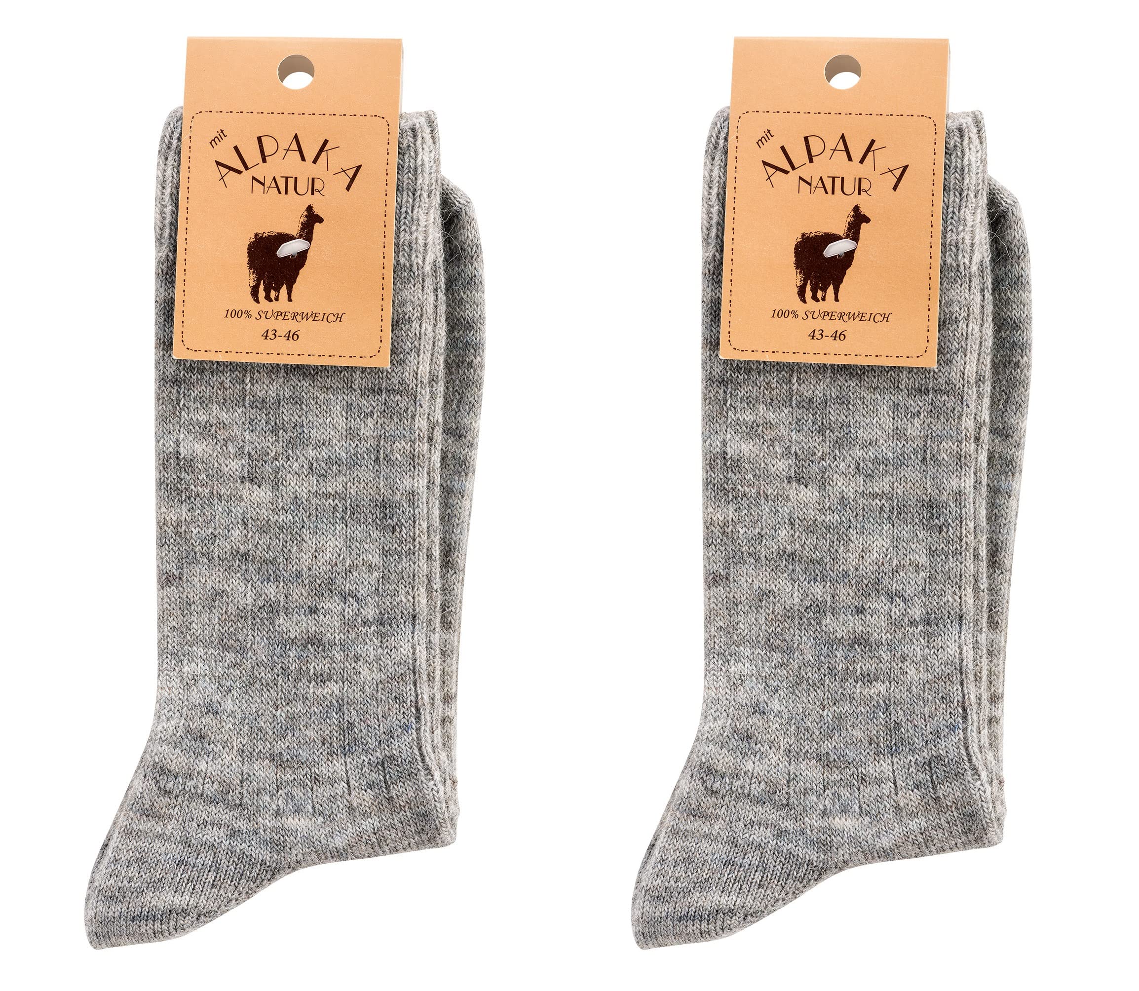 Meridian · NW 06-04 — Grey Alpaca Bed Sock